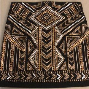 Gorgeous Beaded Express Bodycon Skirt